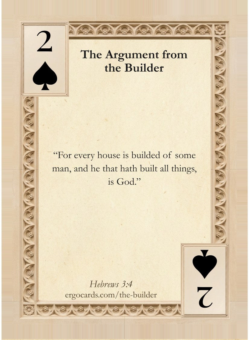 The Argument from the Builder, card face